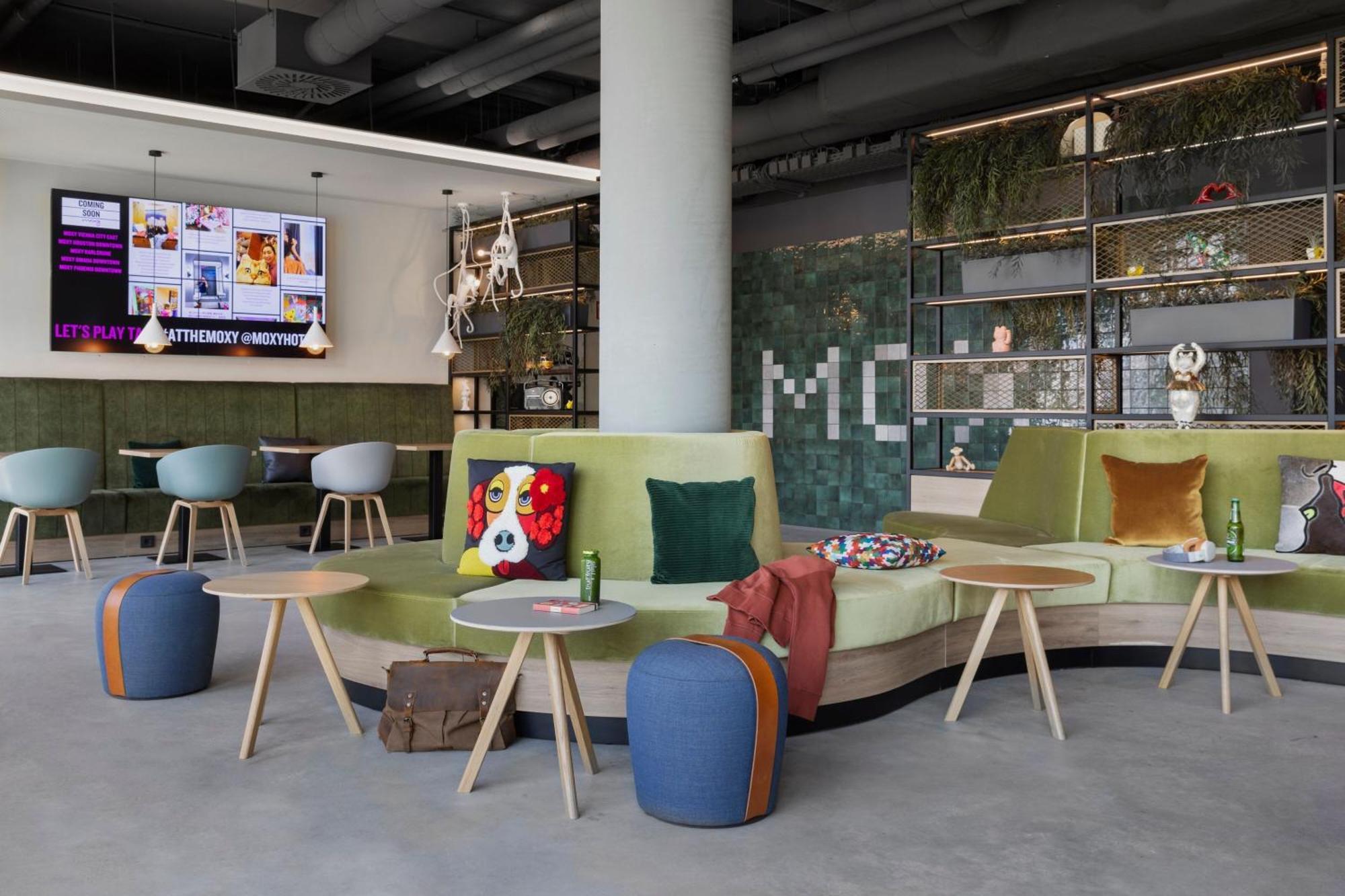 Moxy Vienna City East Exterior foto